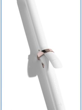 T3 White and Rose Gold Curling Iron